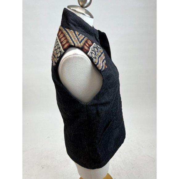 Mystree Denim Vest - Picture 2 of 3